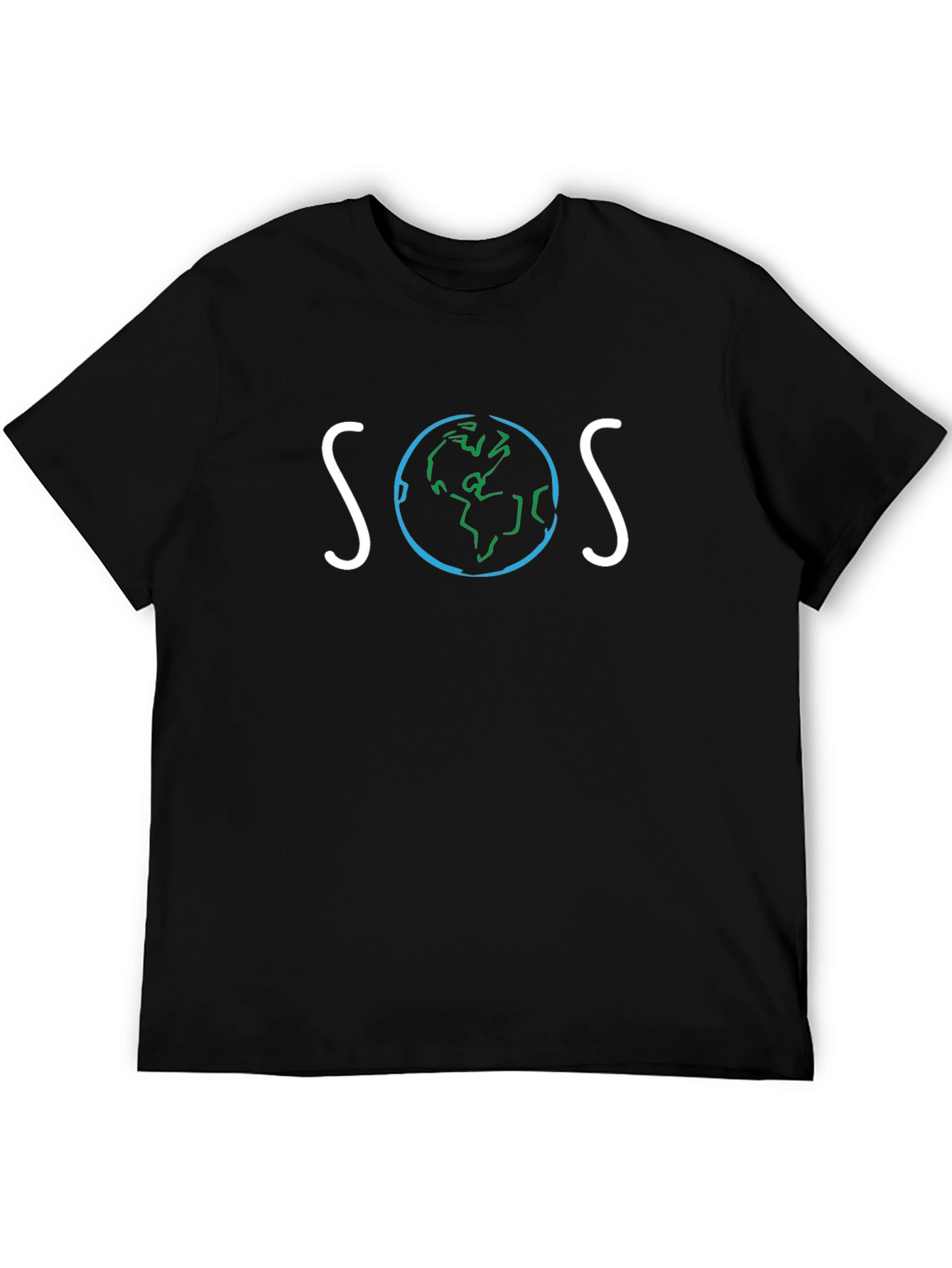 SOS Save Our Earth Graphic T-Shirt