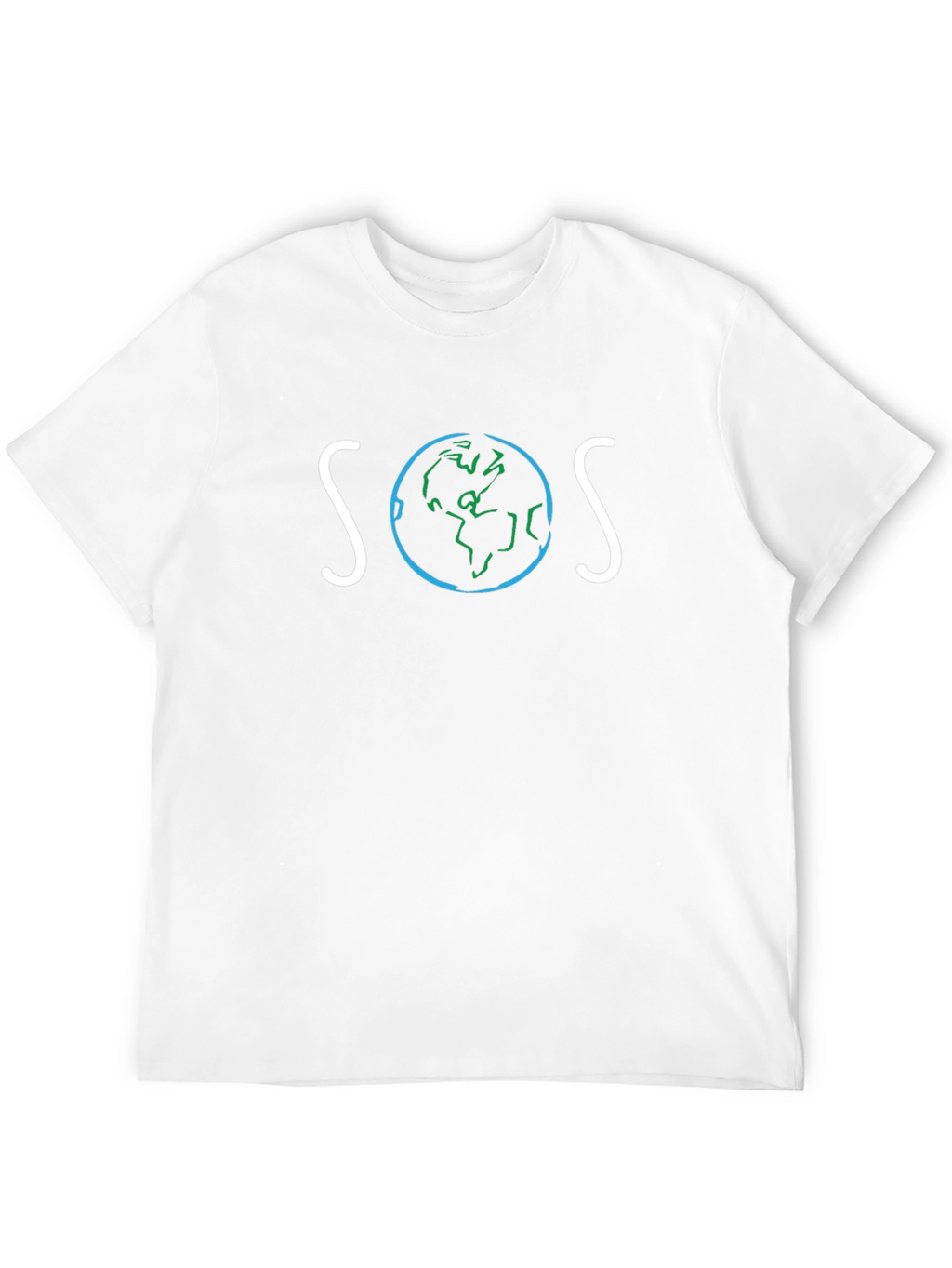 SOS Save Our Earth Graphic T-Shirt