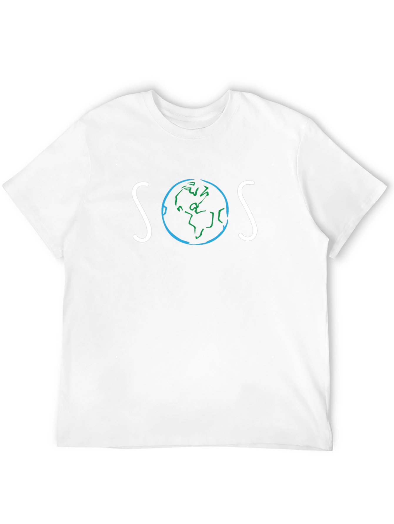 SOS Save Our Earth Graphic T-Shirt