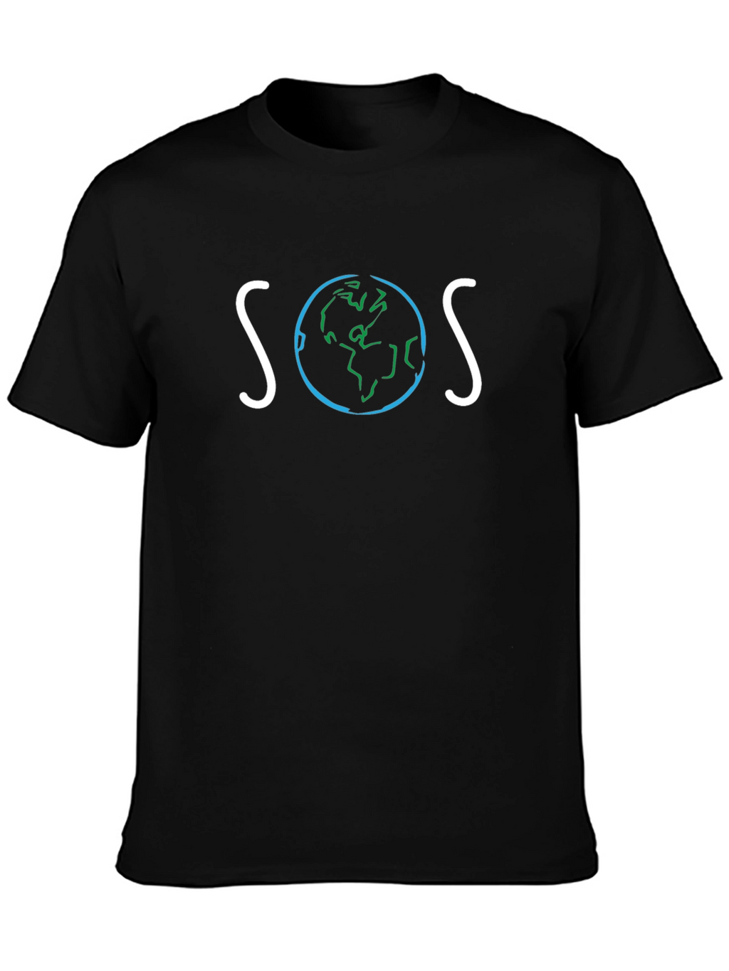 SOS Save Our Earth Graphic T-Shirt