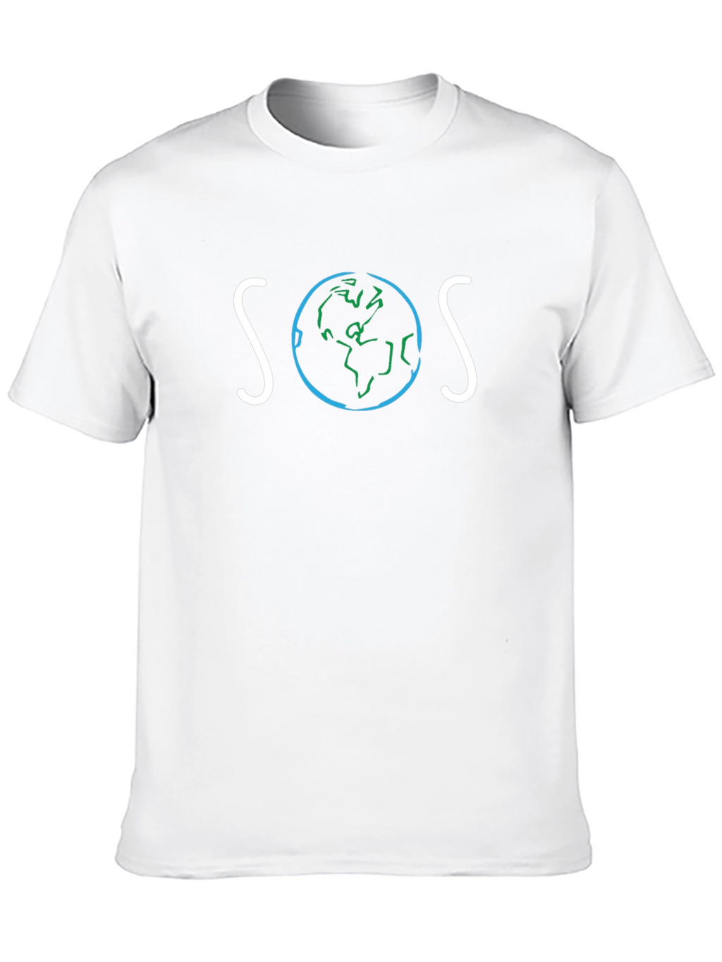SOS Save Our Earth Graphic T-Shirt