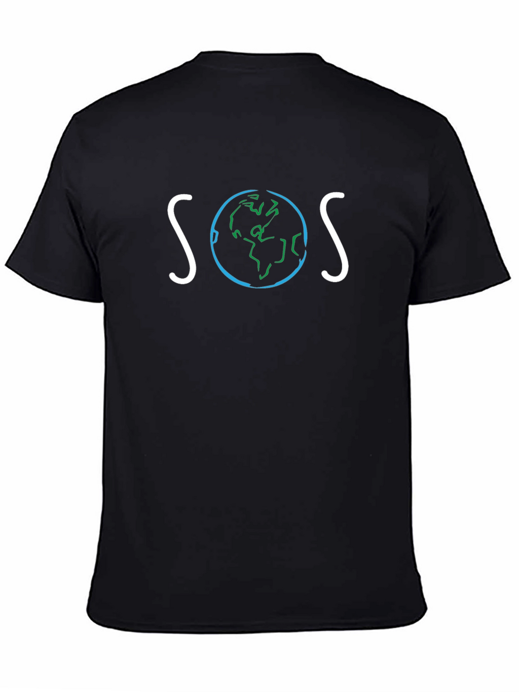 SOS Save Our Earth Graphic T-Shirt