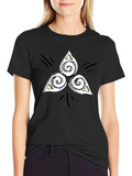 Symbolic Black T-Shirt - Stylish Graphic Tee