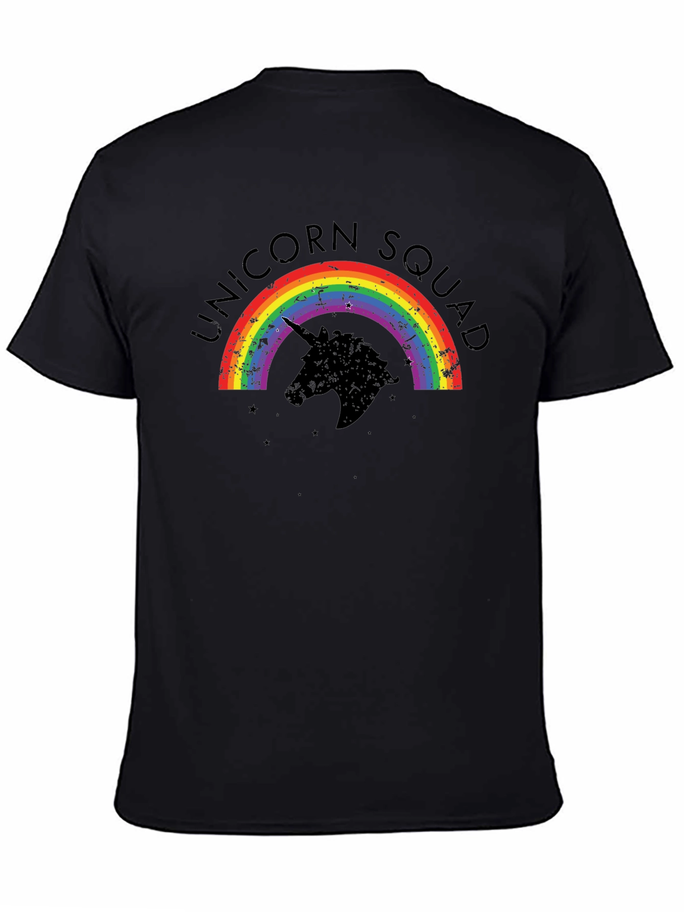 Unicorn Squad Graphic T-Shirt - Black Tee