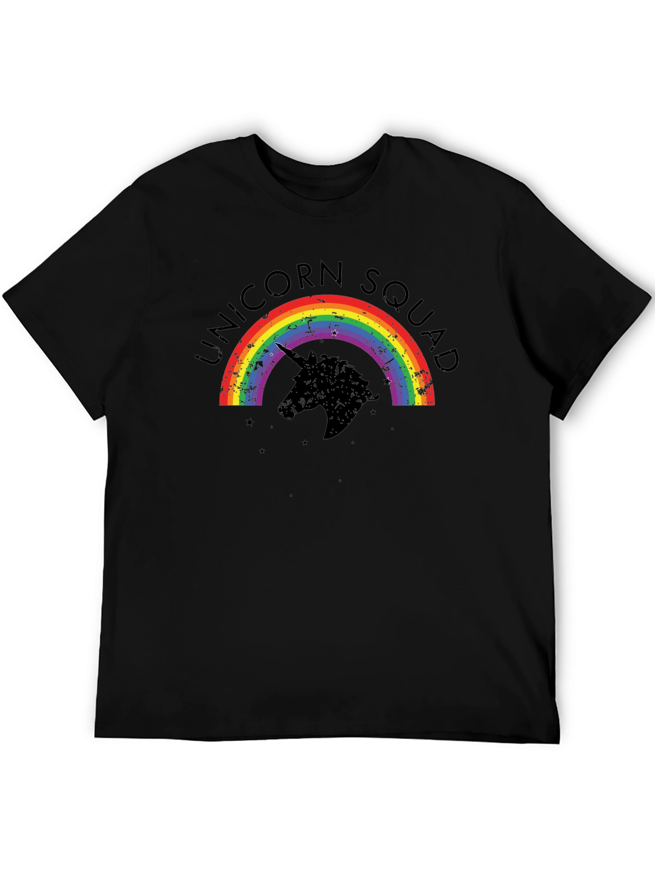Unicorn Squad Graphic T-Shirt - Black Tee