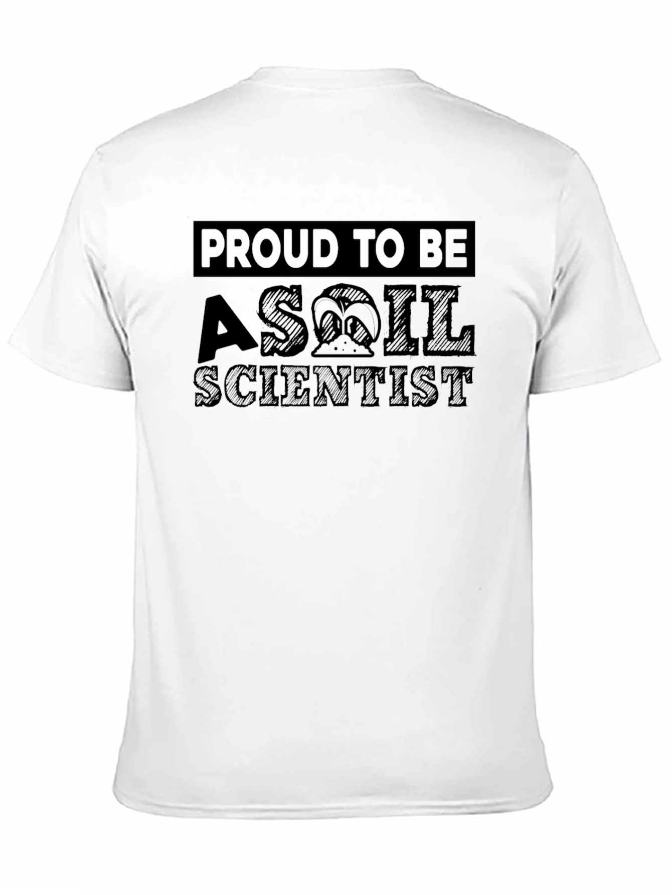 Proud Soil Scientist Black T-Shirt