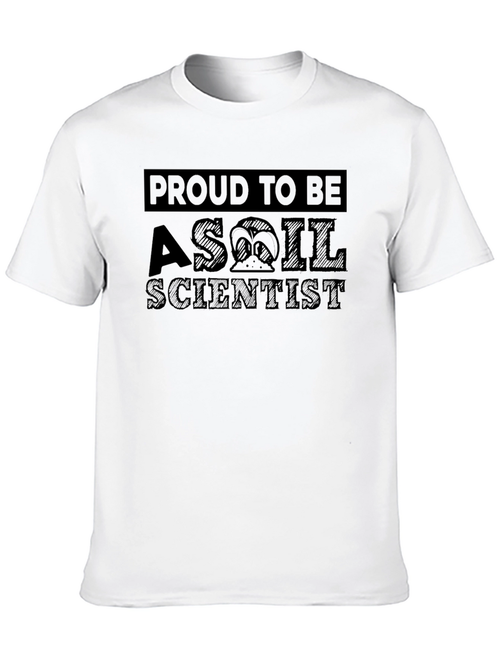 Proud Soil Scientist Black T-Shirt