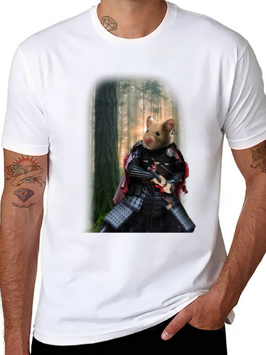 Hamster Samurai T-Shirt
