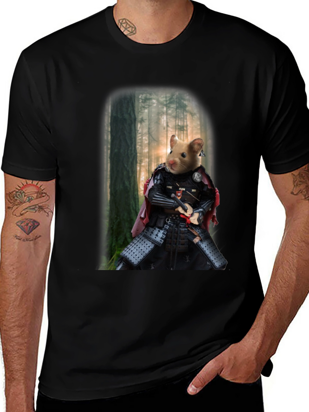 Hamster Samurai T-Shirt