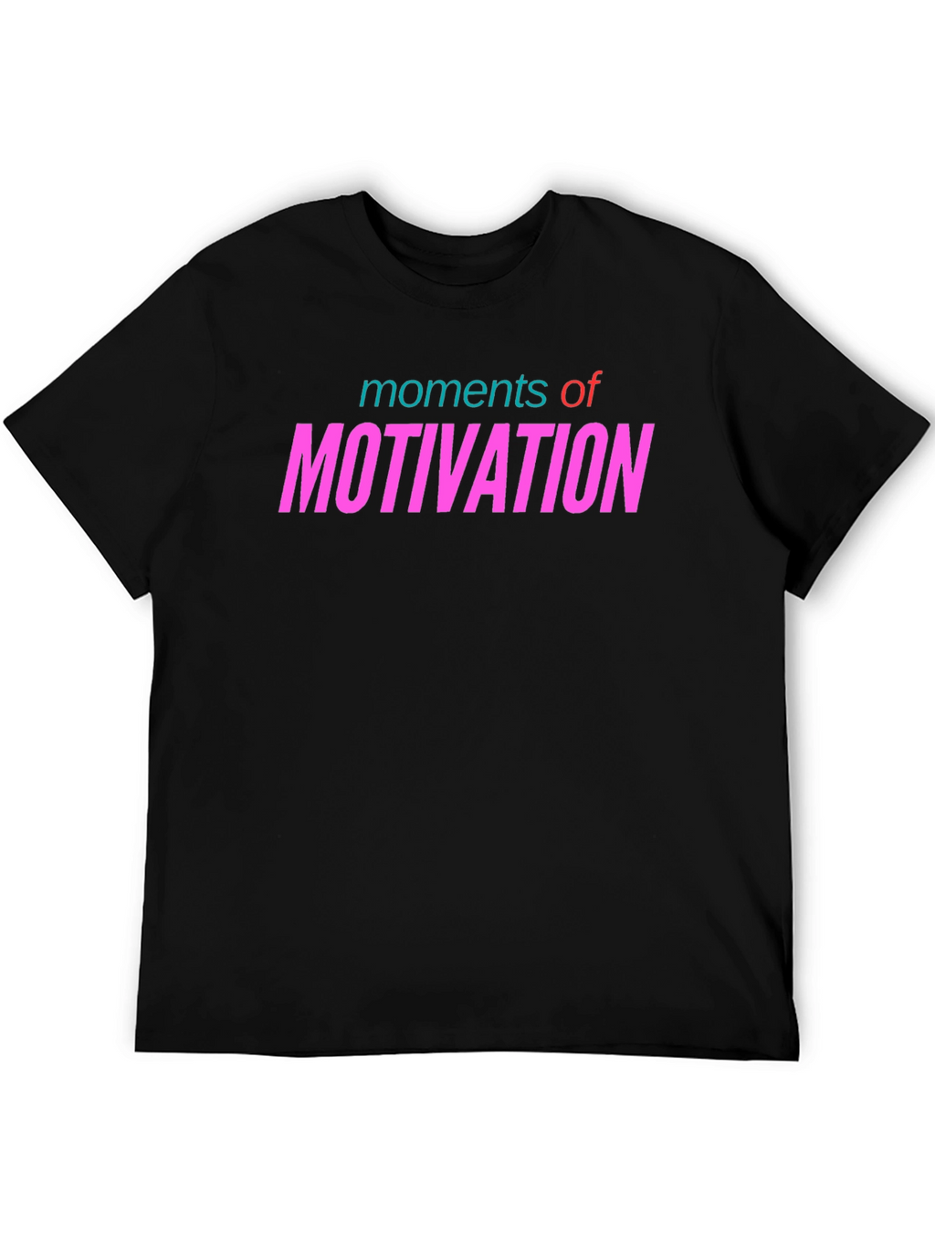 Moments of Motivation Graphic Tee - Black