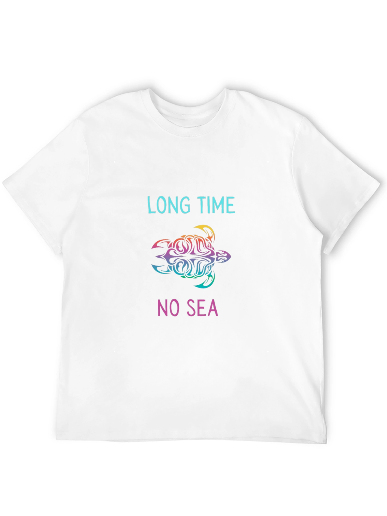 Long Time No Sea Turtle Graphic Tee