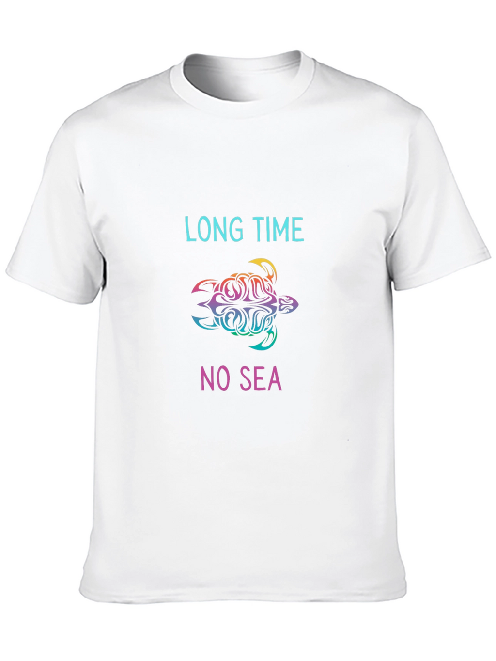 Long Time No Sea Turtle Graphic Tee