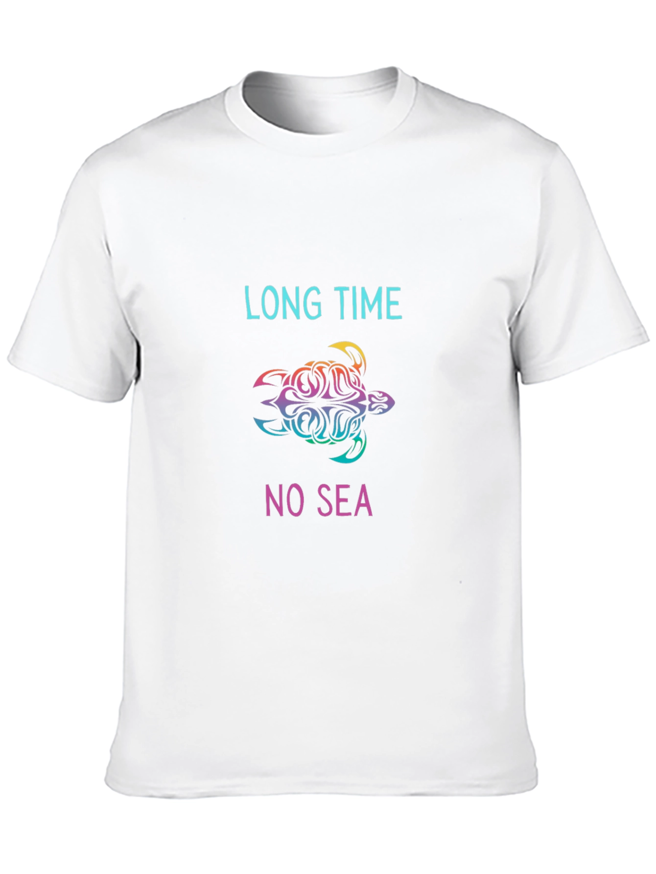 Long Time No Sea Turtle Graphic Tee