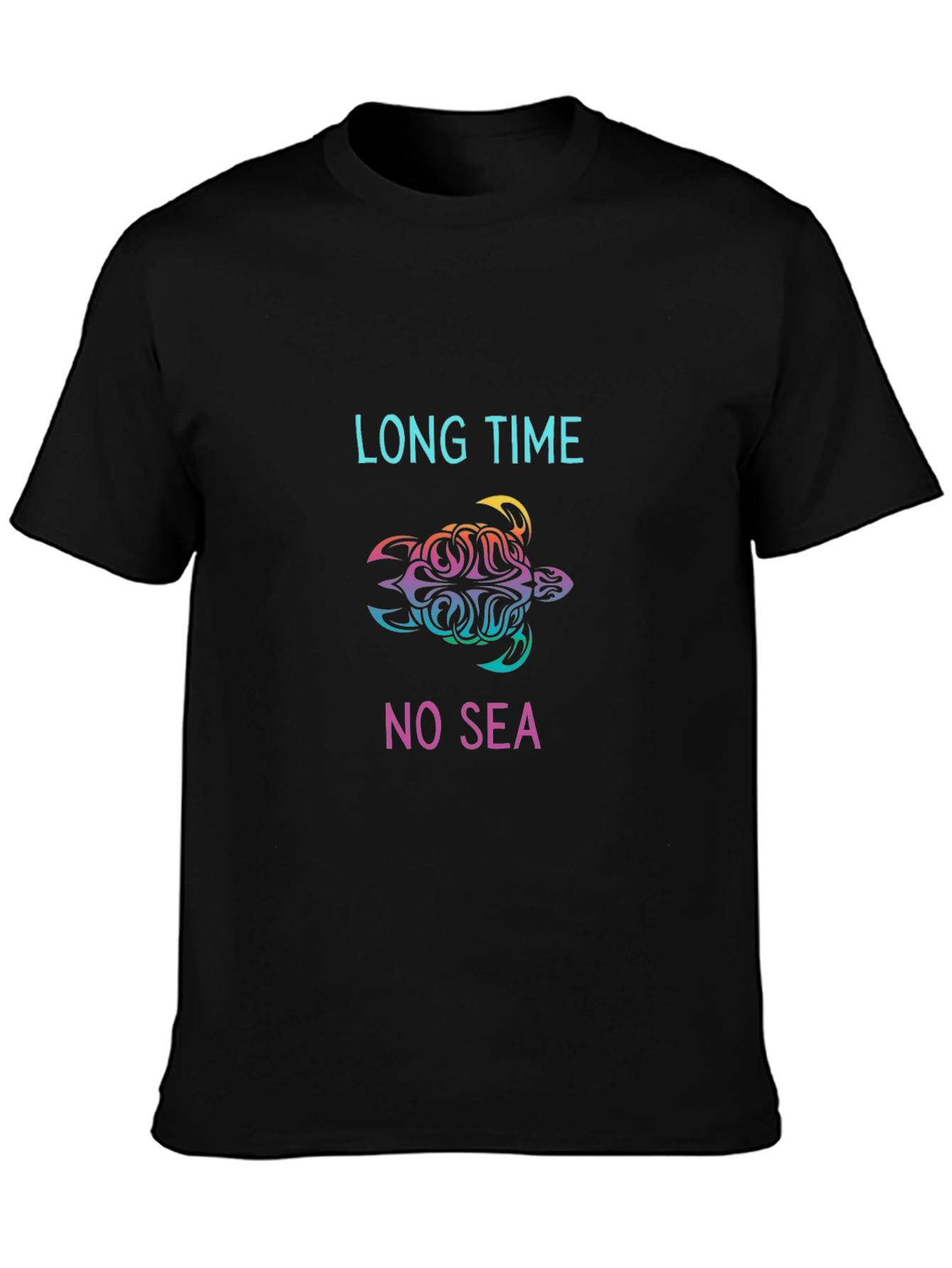 Long Time No Sea Turtle Graphic Tee