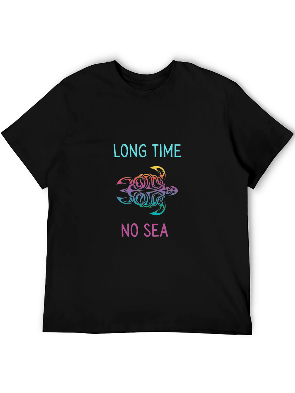 Long Time No Sea Turtle Graphic Tee