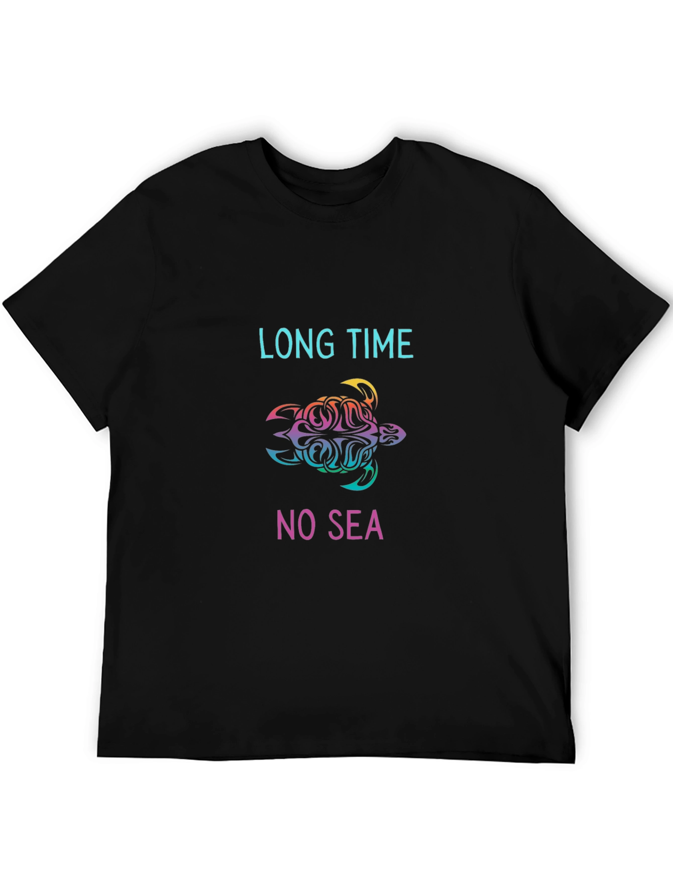 Long Time No Sea Turtle Graphic Tee