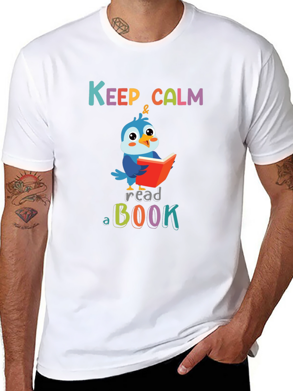 Keep Calm and Read T-Shirt