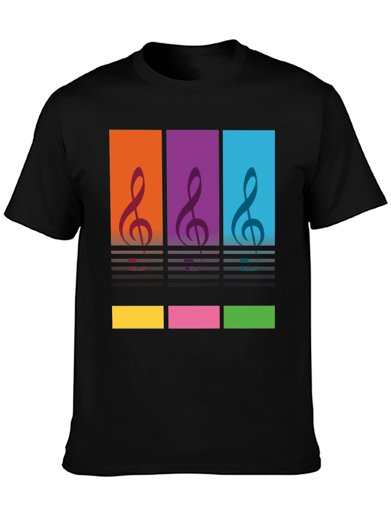 Musical Note T-Shirt - Colorful & Trendy Design