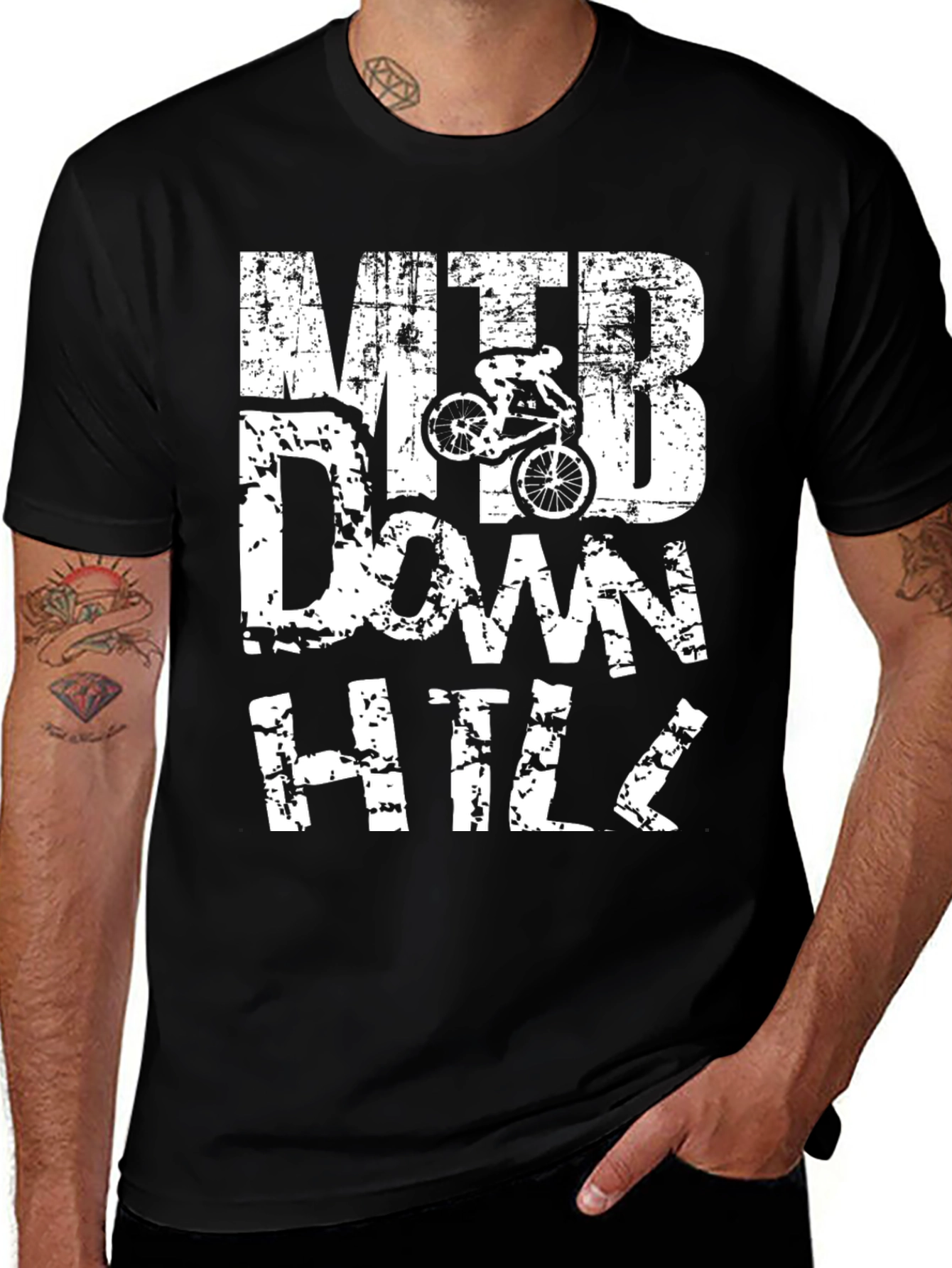 MTB Downhill Graphic Tee