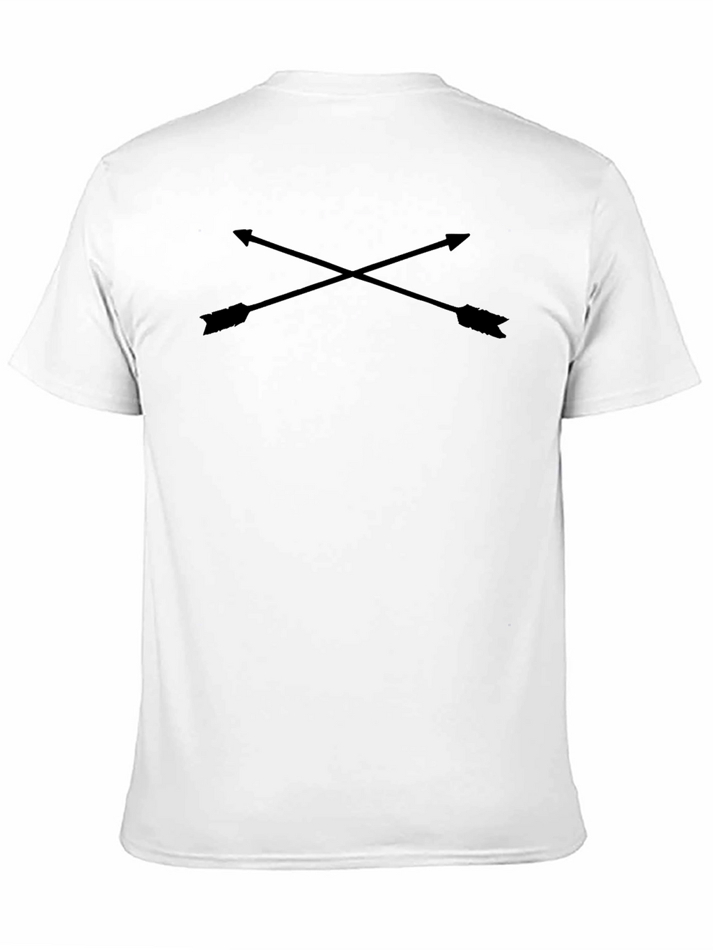 Mens Black Arrow Graphic Tee - Casual Comfort