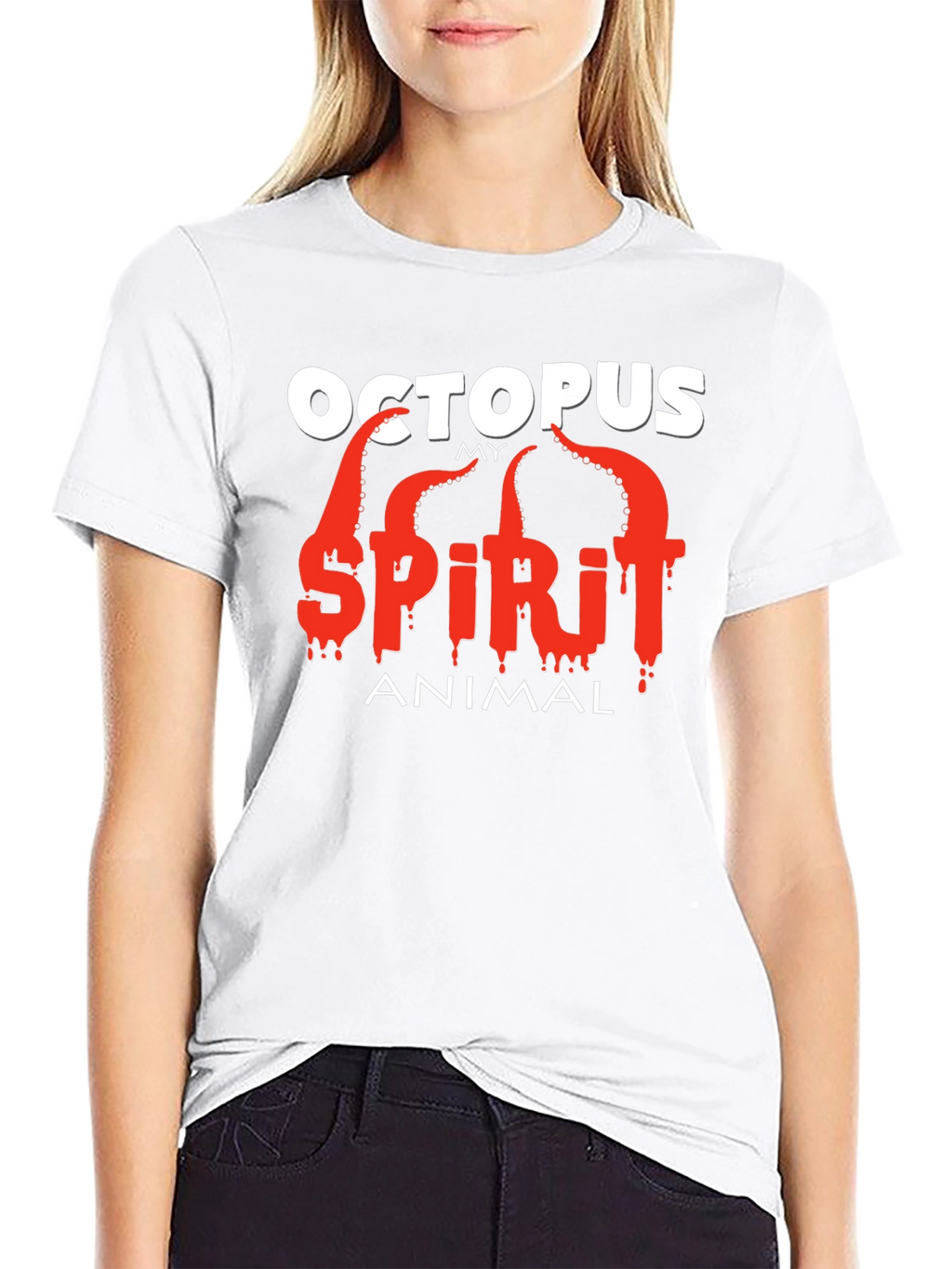 Octopus My Spirit Animal Graphic T-Shirt