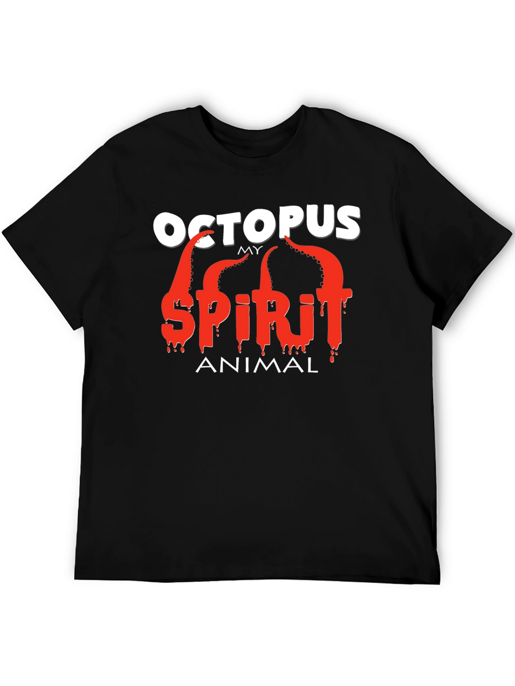 Octopus My Spirit Animal Graphic T-Shirt