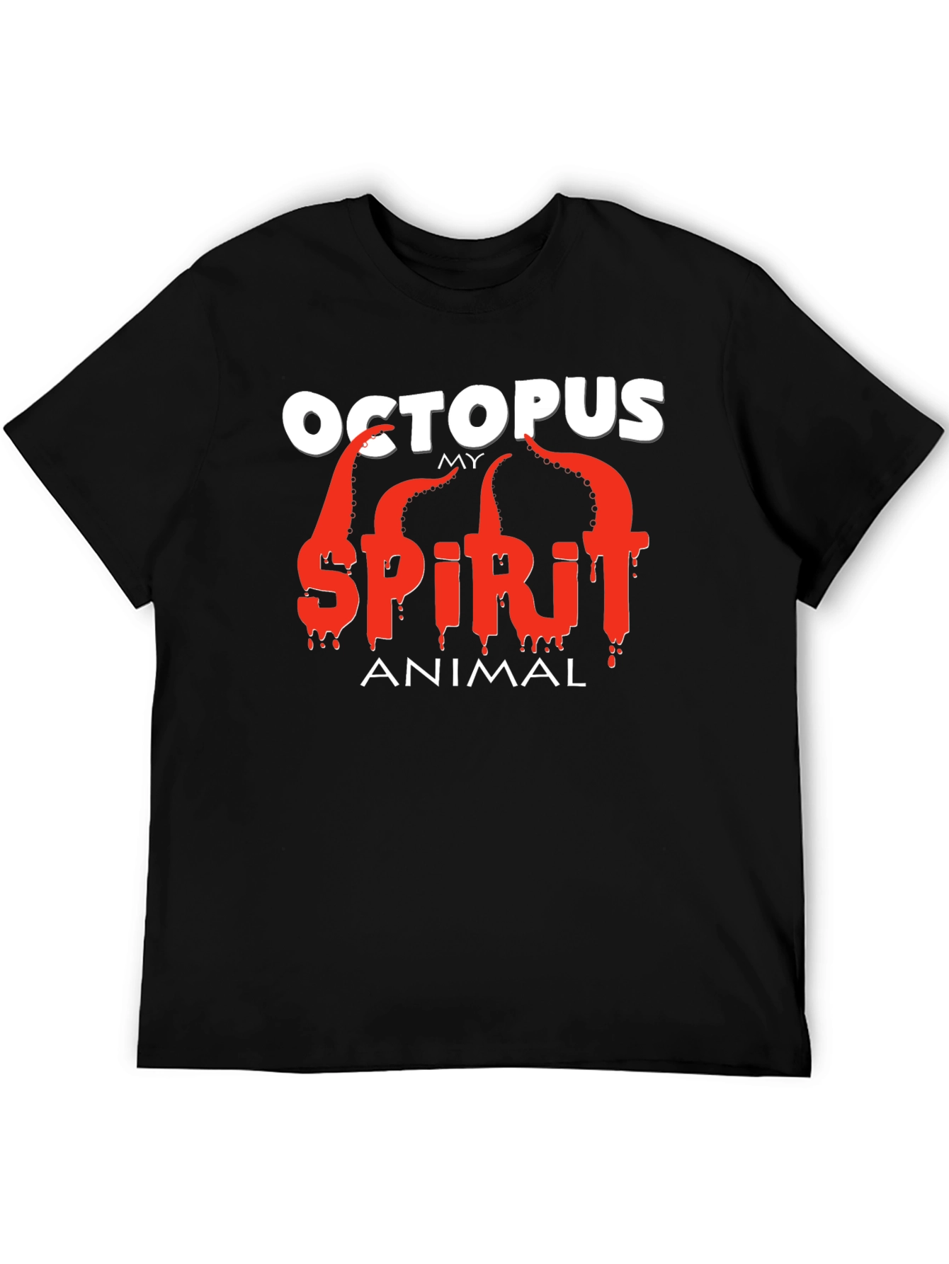 Octopus My Spirit Animal Graphic T-Shirt