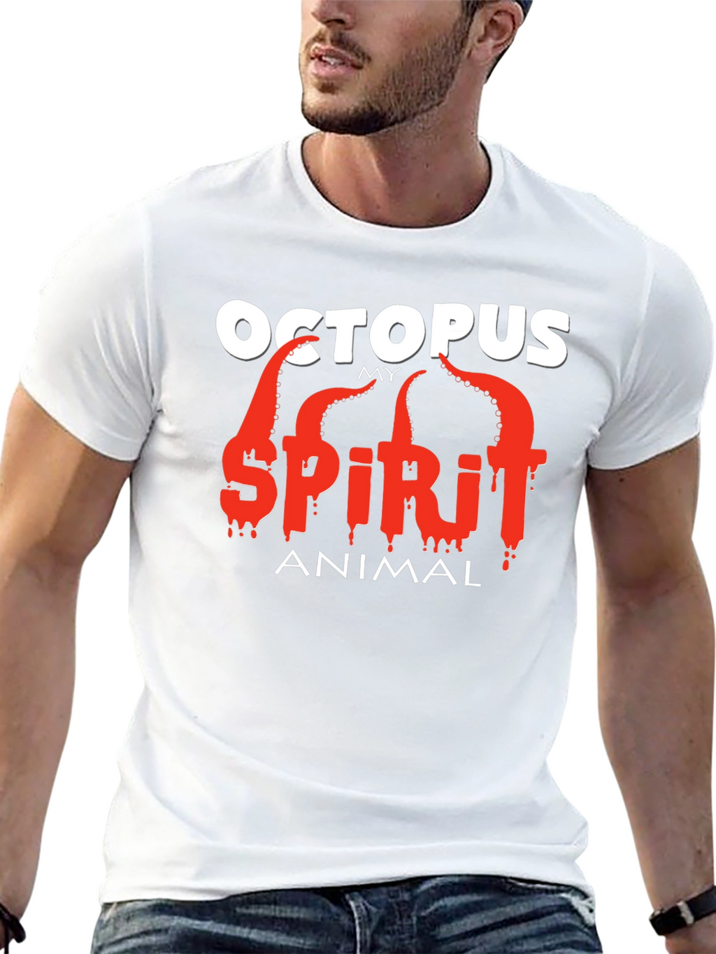Octopus My Spirit Animal Graphic T-Shirt