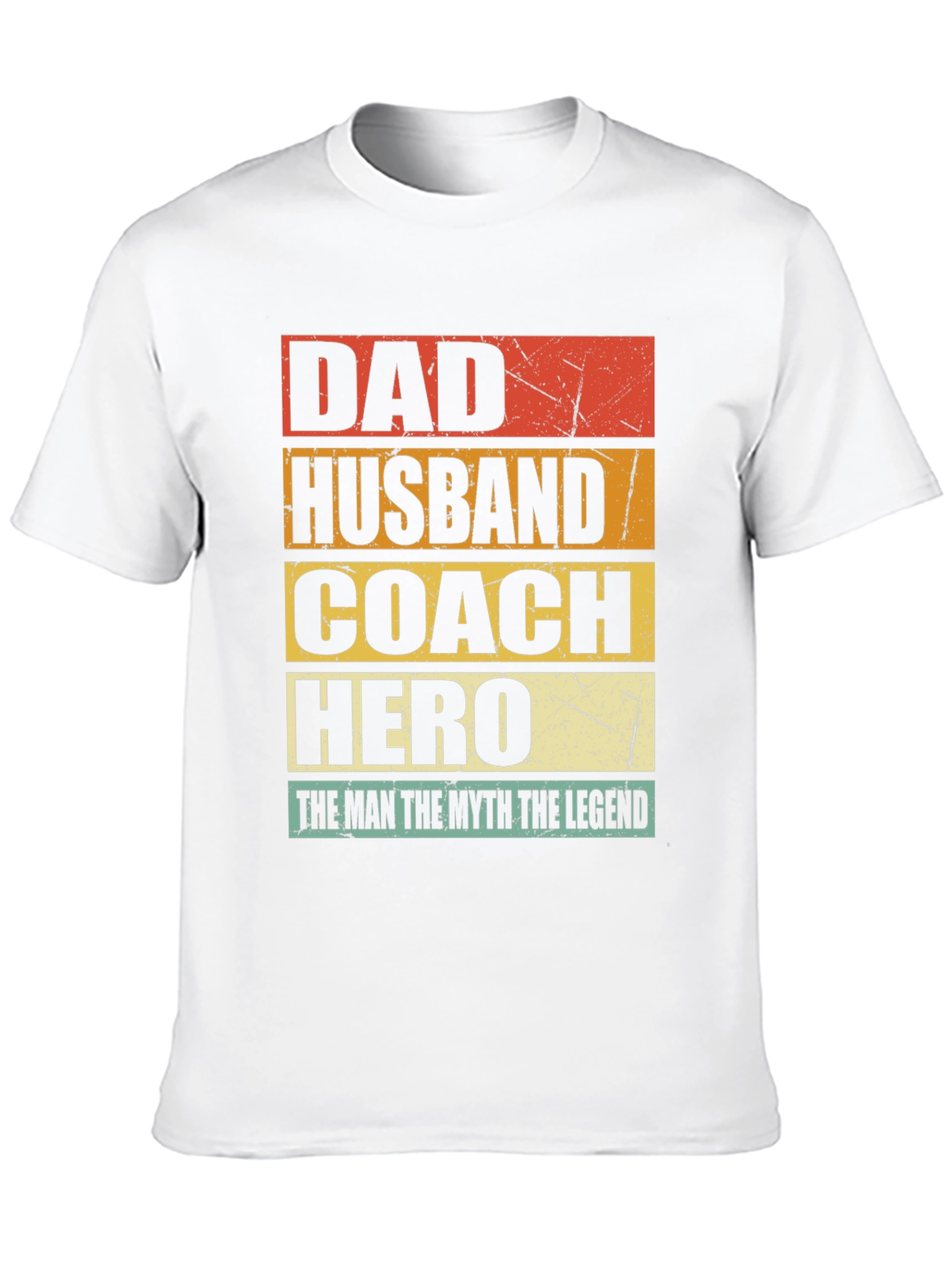 Dad Husband Coach Hero T-Shirt