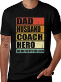 Dad Husband Coach Hero T-Shirt