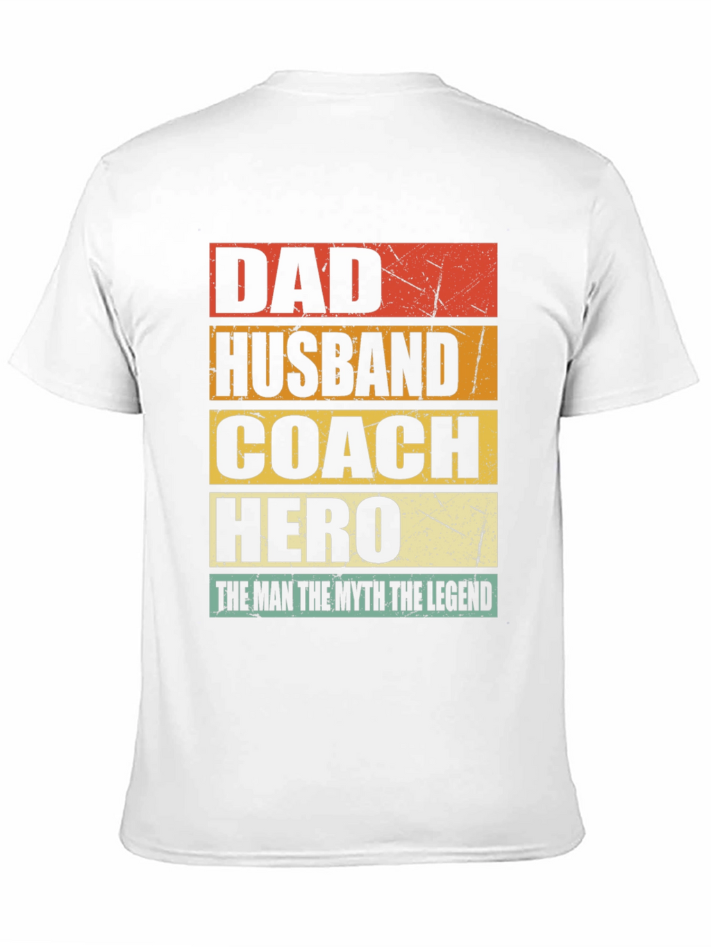 Dad Husband Coach Hero T-Shirt
