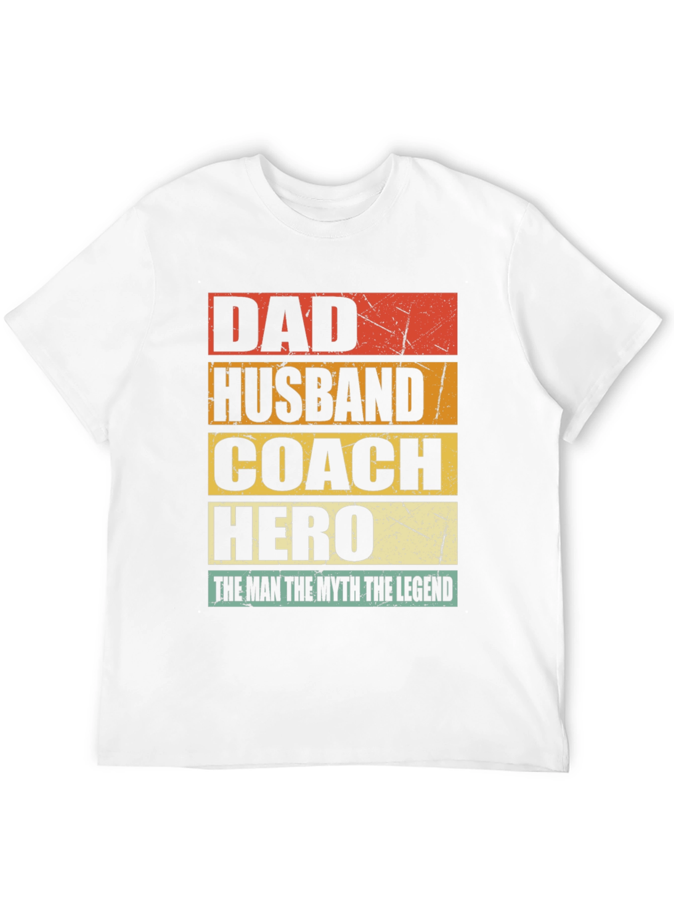 Dad Husband Coach Hero T-Shirt