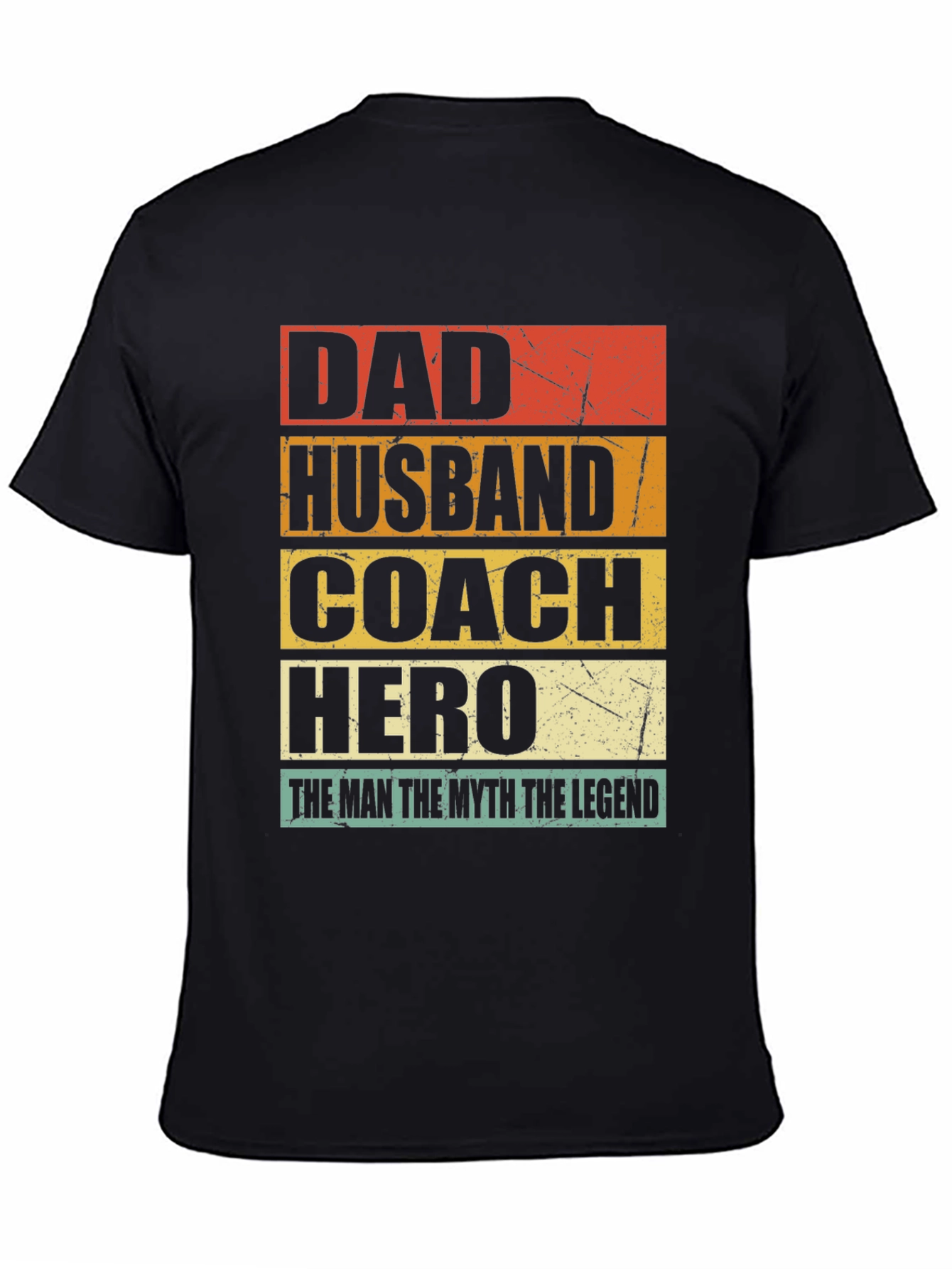 Dad Husband Coach Hero T-Shirt