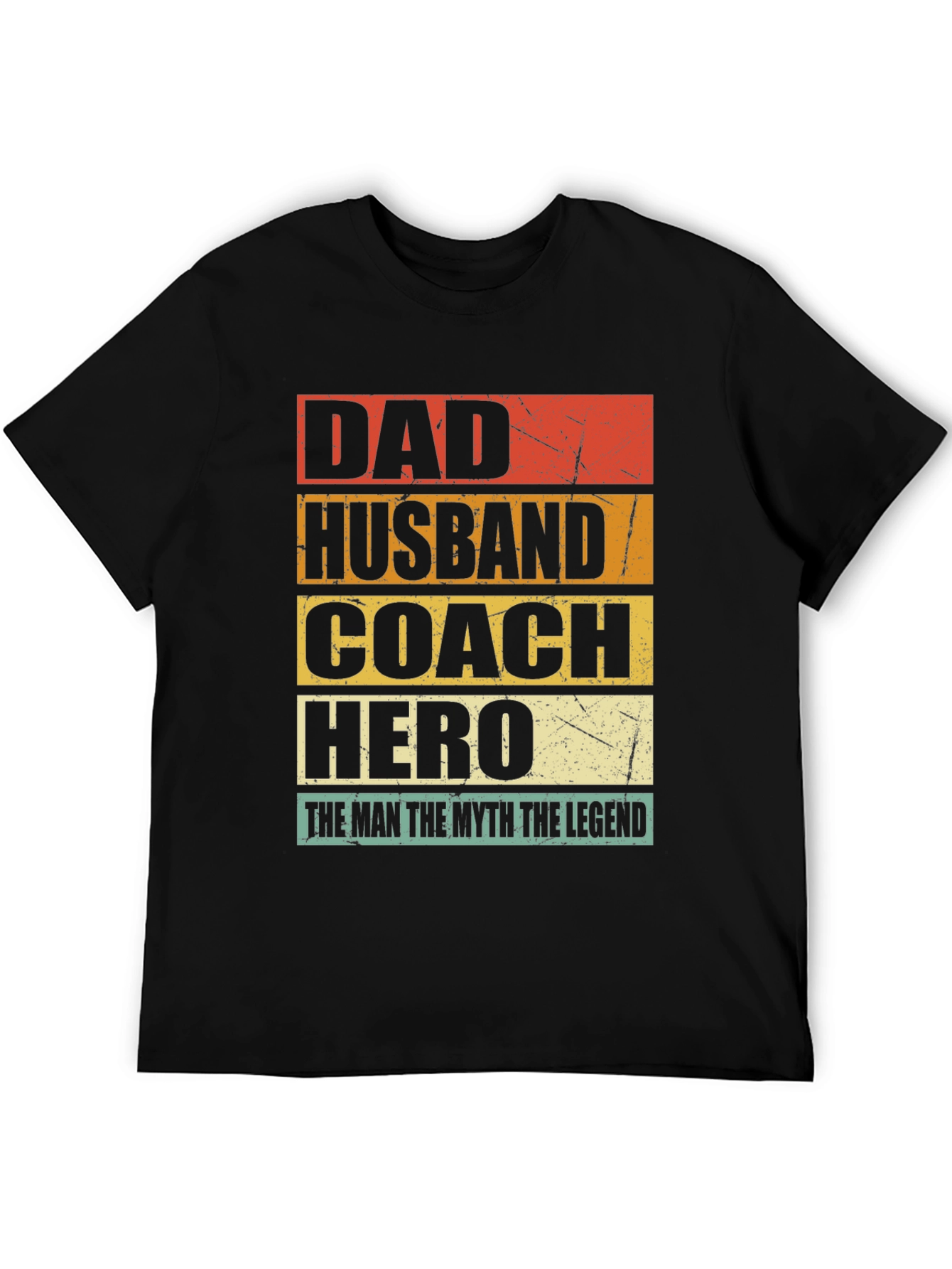 Dad Husband Coach Hero T-Shirt