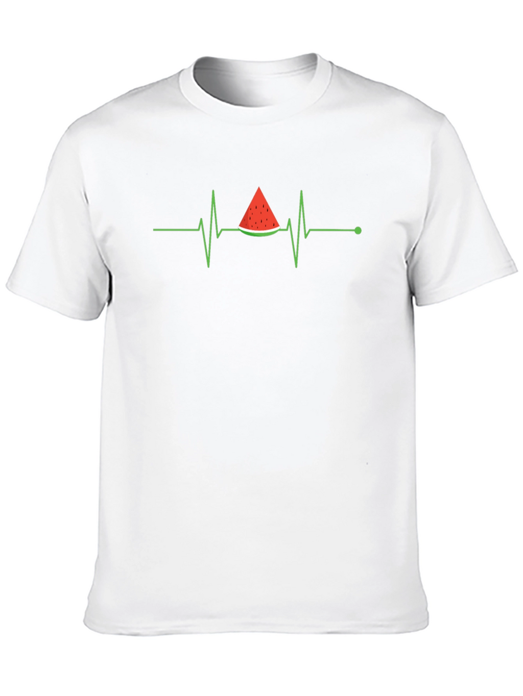 Watermelon Heartbeat Black T-Shirt