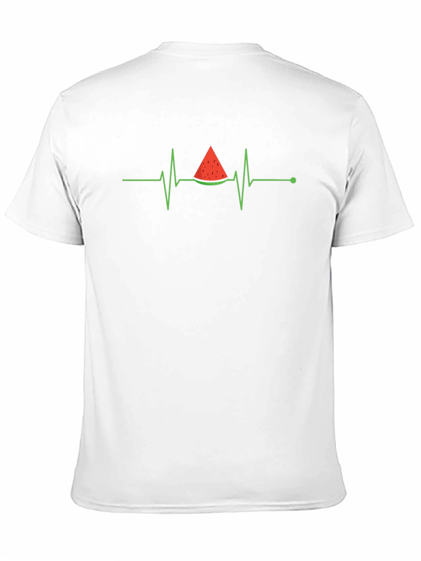 Watermelon Heartbeat Black T-Shirt