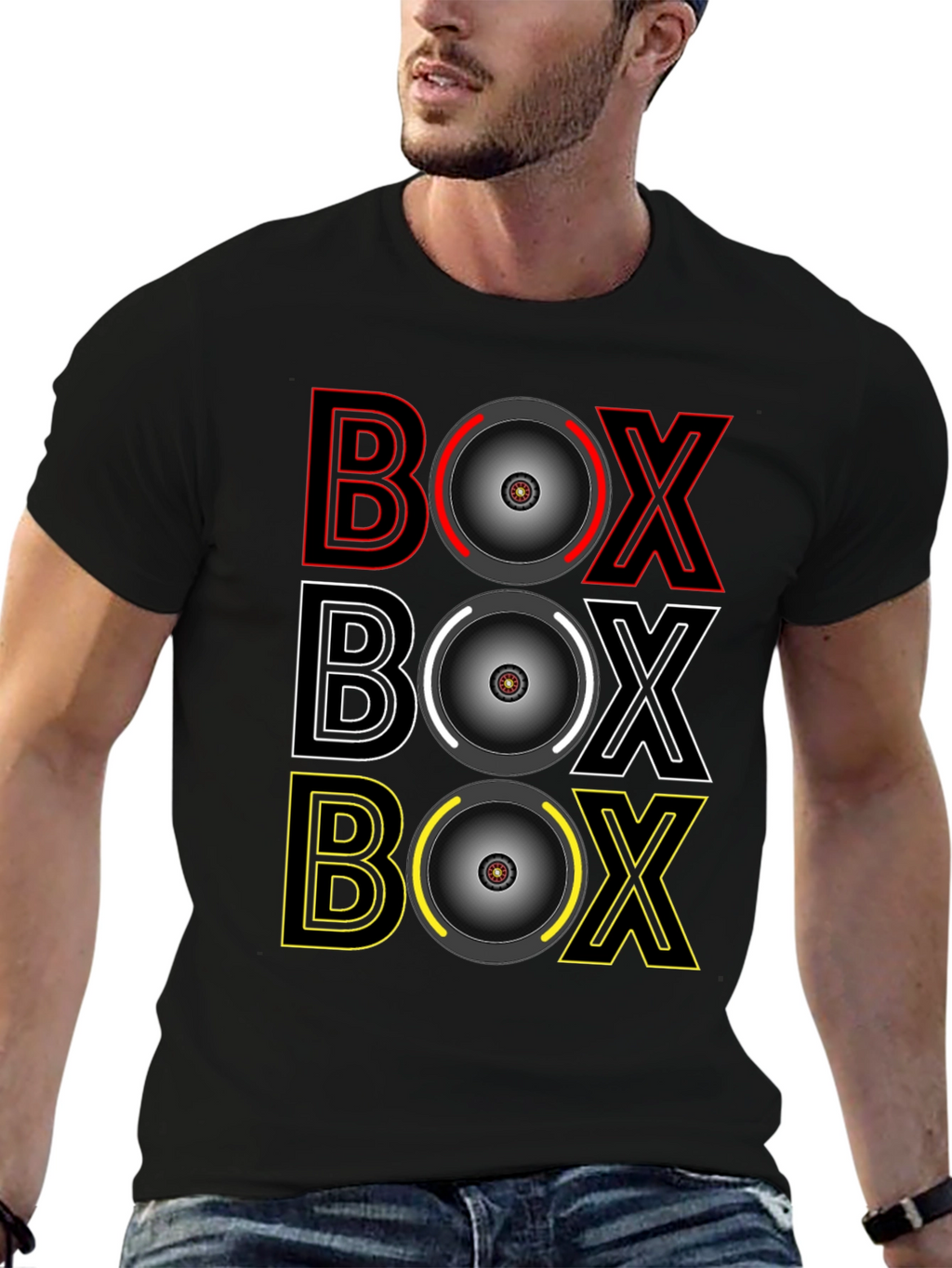 BOX Graphic T-Shirt - Unique Design Tee