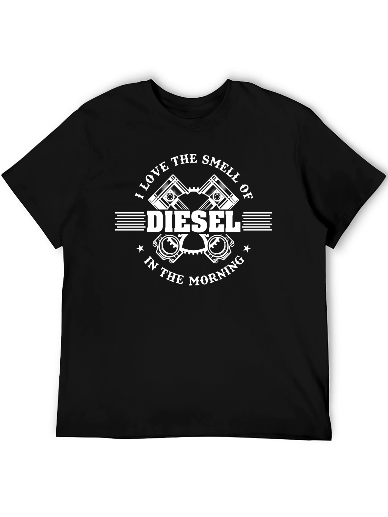 Diesel Engine Mechanic T-Shirt - Smell of Diesel Graphic Tee