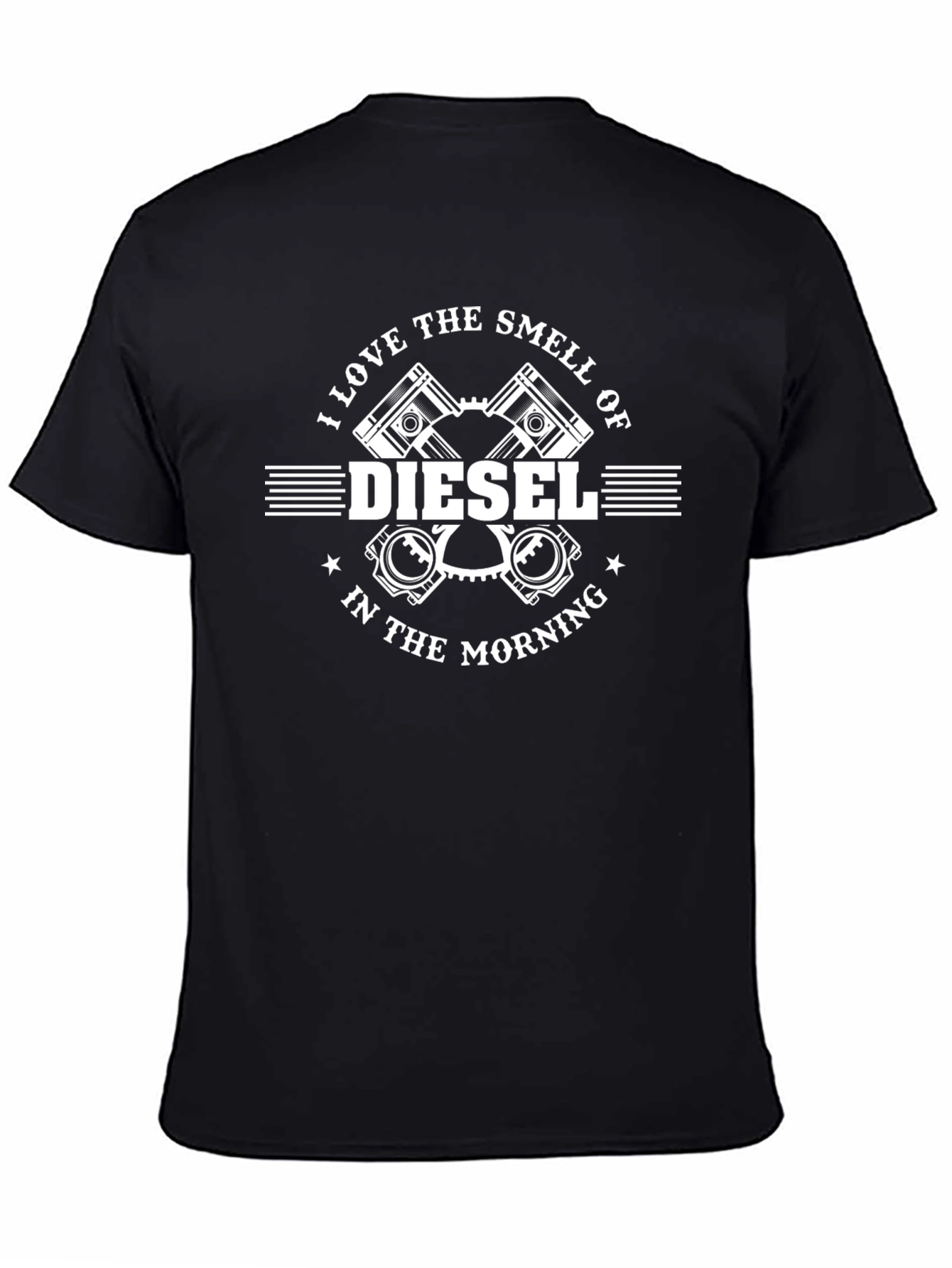 Diesel Engine Mechanic T-Shirt - Smell of Diesel Graphic Tee