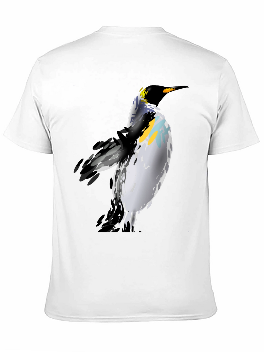 Penguin Graphic Print Black T-Shirt