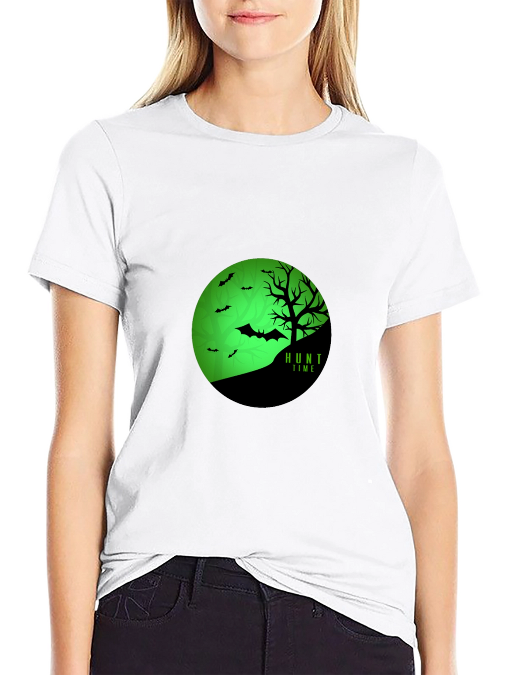 Hunt Time Graphic Tee - Spooky Season Shirt