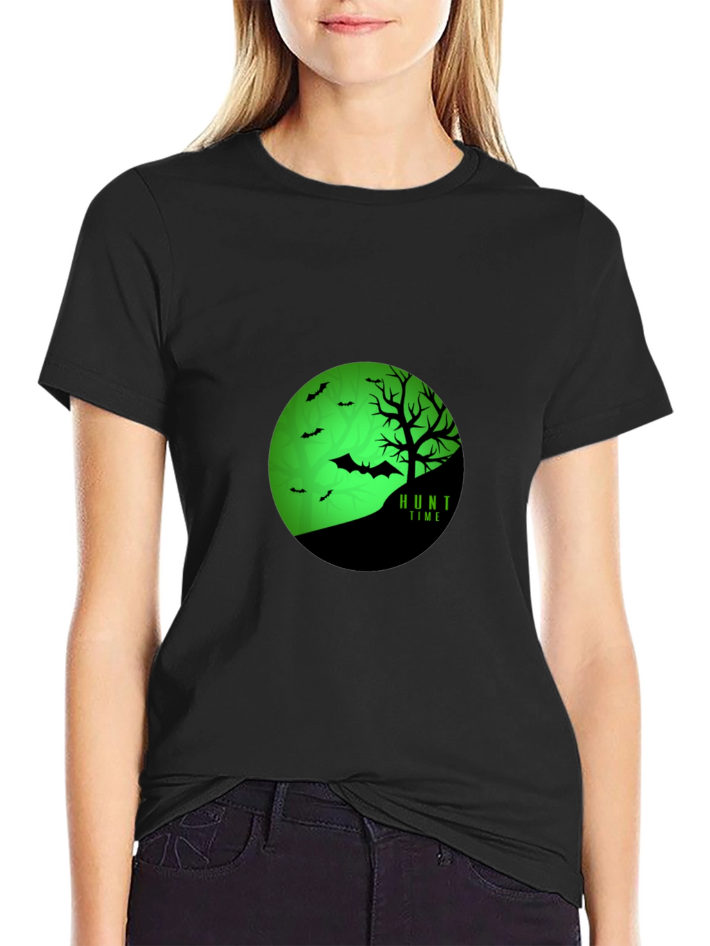Hunt Time Graphic Tee - Spooky Season Shirt