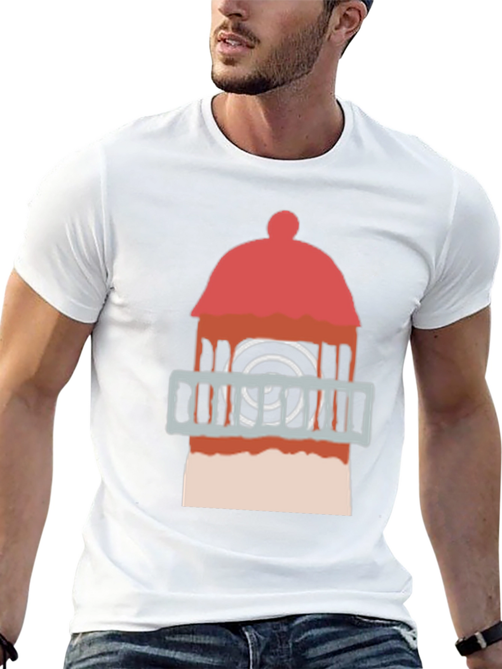 Lighthouse Graphic T-Shirt | Unique Design Comfortable Fit
