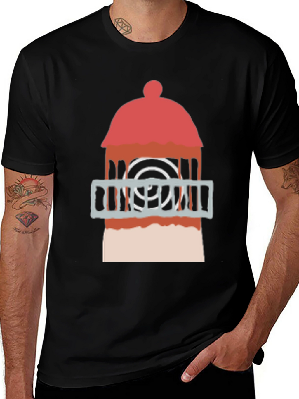 Lighthouse Graphic T-Shirt | Unique Design Comfortable Fit