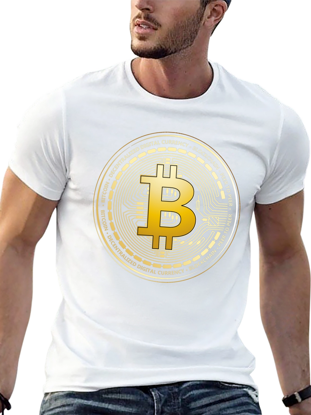 Bitcoin Crypto T-Shirt - Black