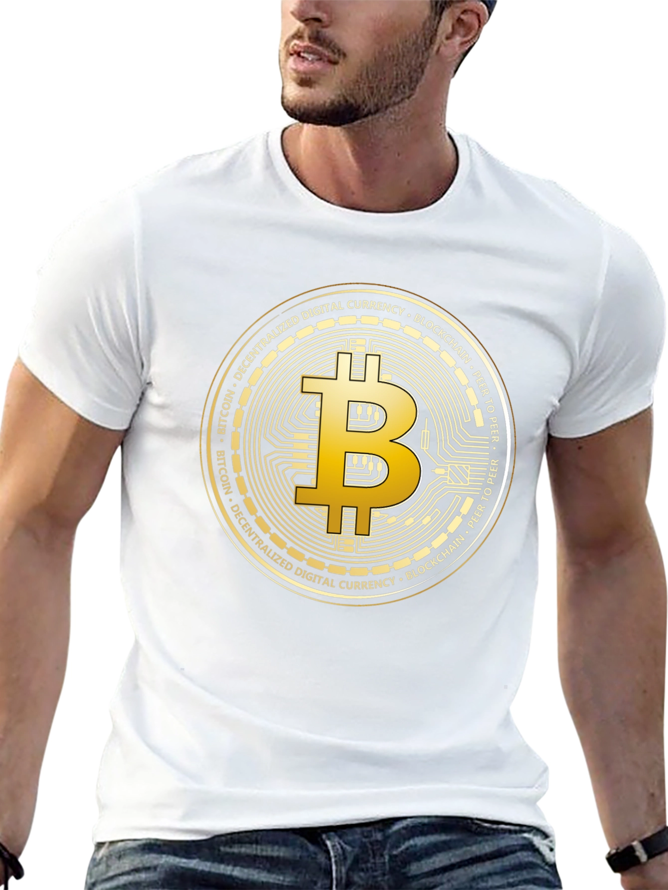 Bitcoin Crypto T-Shirt - Black