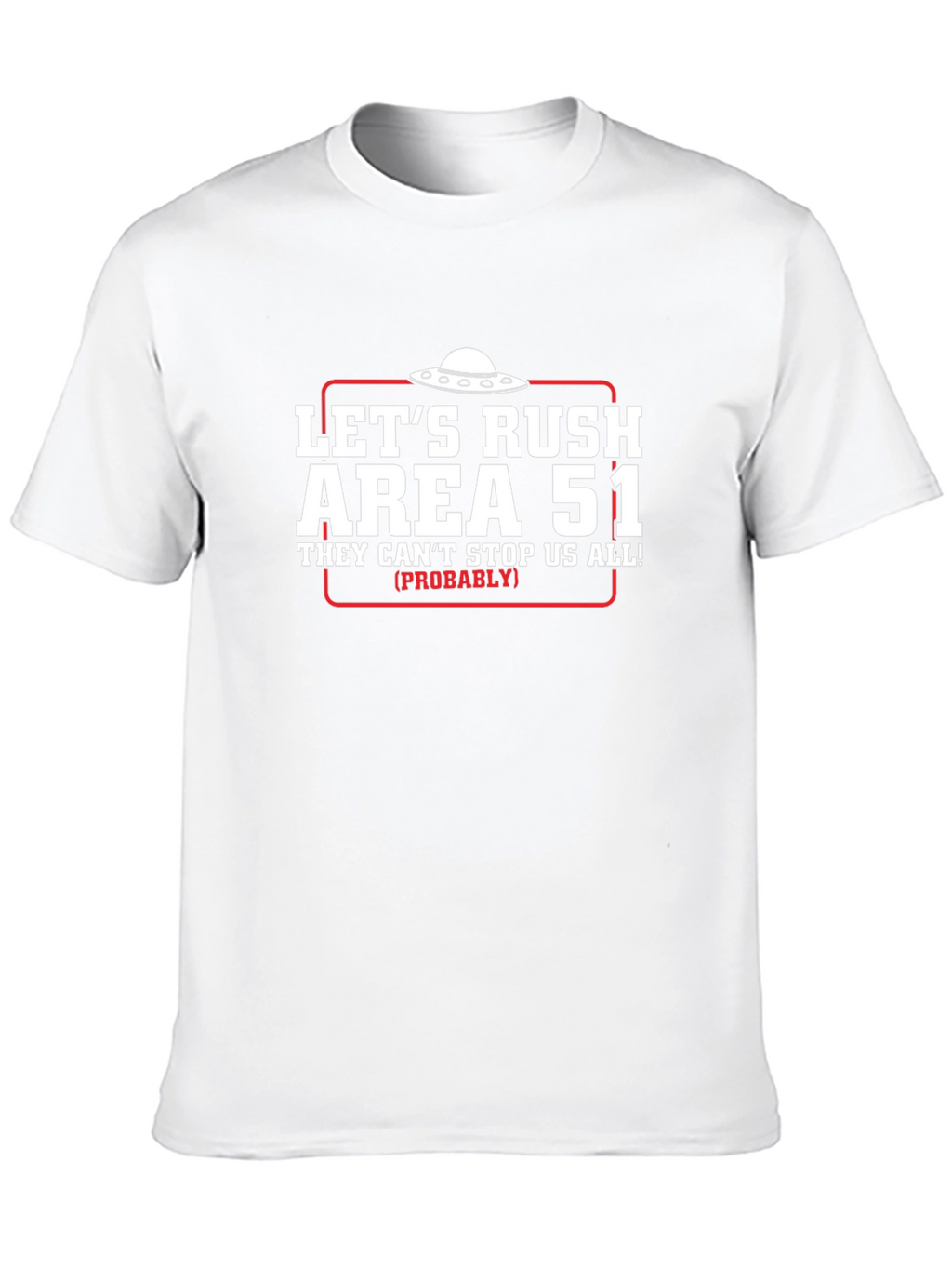 Lets Rush Area 51 Black T-Shirt