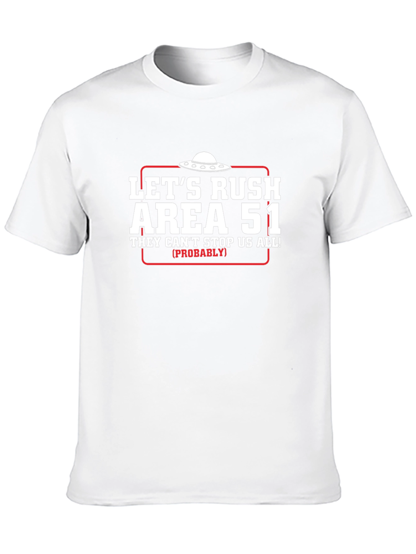 Lets Rush Area 51 Black T-Shirt
