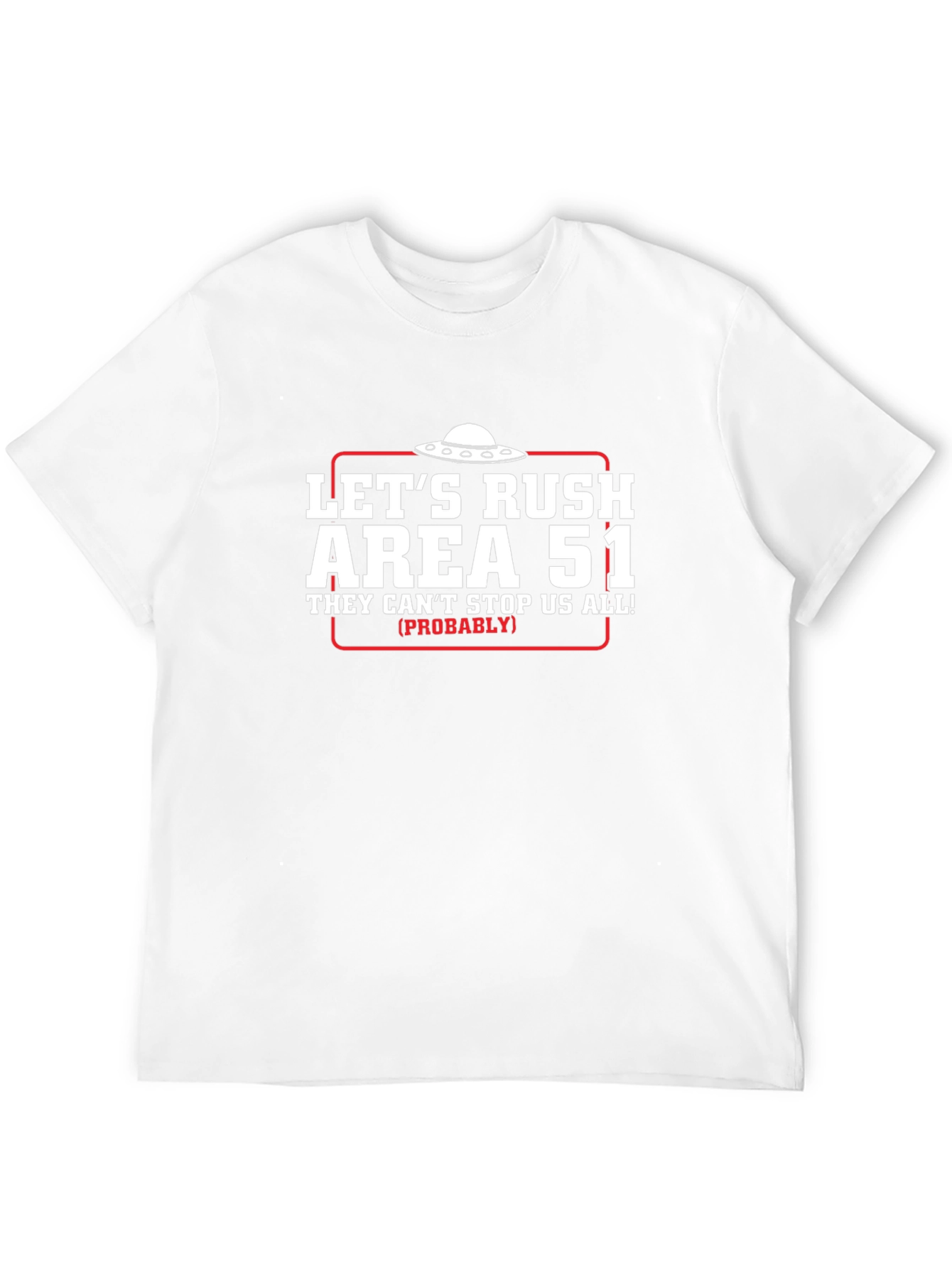 Lets Rush Area 51 Black T-Shirt