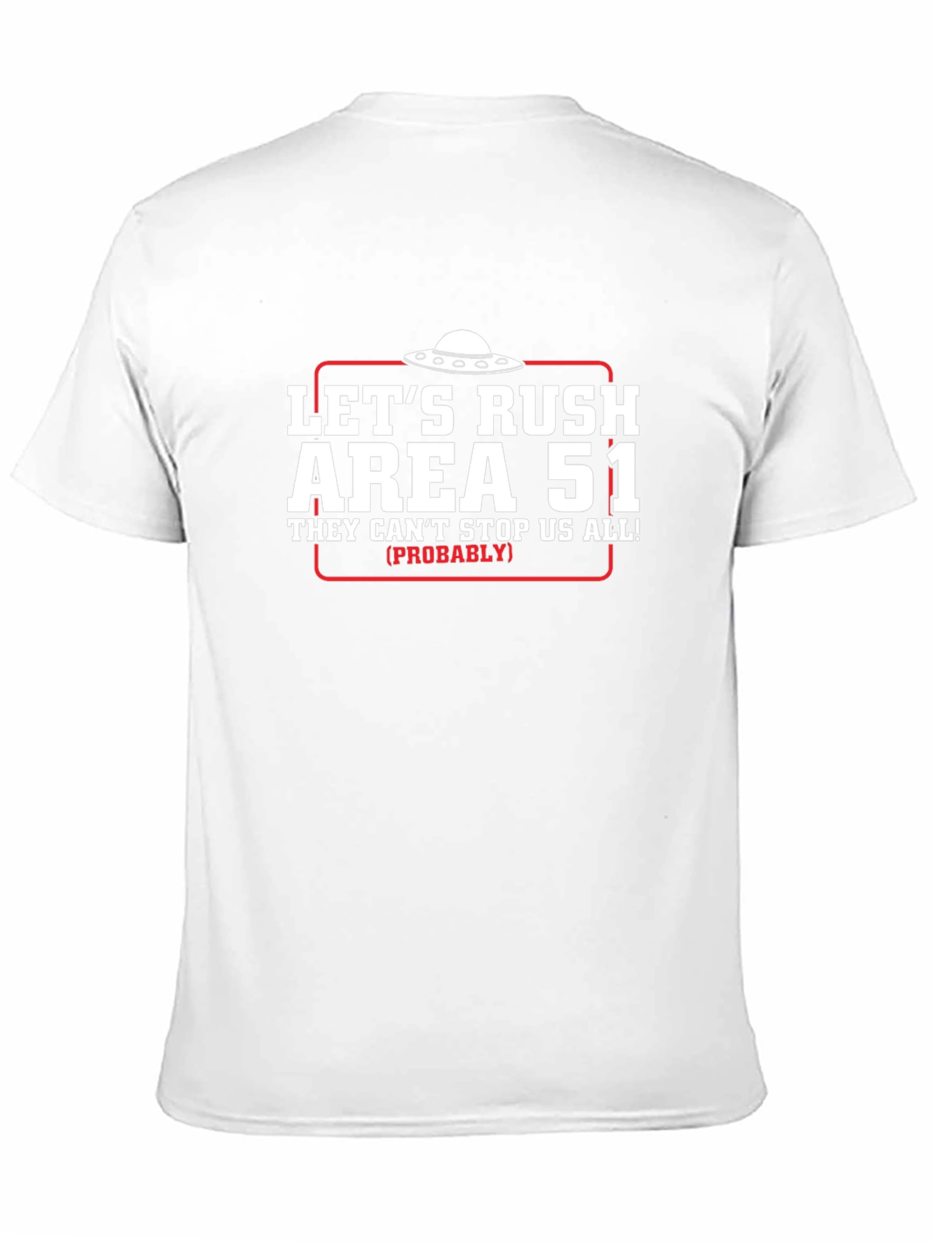 Lets Rush Area 51 Black T-Shirt